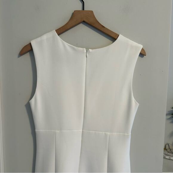 Nicole Miller Collection White Ruffled Mini Dress 8 - Picture 9 of 15